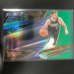 Luka Doncic [Green] #6 Basketball Cards 2022 Panini Select Turbo Charged Prices