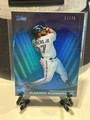 Vladimir Guerrero Jr. [Blue Glitter] Baseball Cards 2022 Topps X Steve Aoki Prices
