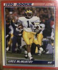 Greg McMurtry #650 Football Cards 1990 Panini Score Prices