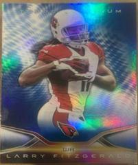 Larry Fitzgerald [Blue] Football Cards 2014 Topps Platinum Prices