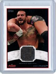 CM Punk Wrestling Cards 2012 Topps WWE Shirt Relics Prices