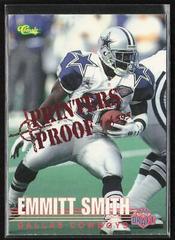 Emmitt Smith [Printer's Proof] Football Cards 1995 Classic NFL Rookies Prices