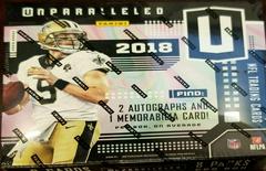 Hobby Box Football Cards 2018 Panini Unparalleled Prices