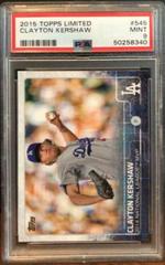 Clayton Kershaw #545 Baseball Cards 2015 Topps Limited Prices