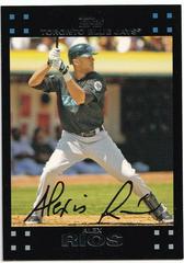 Alex Rios #519 Baseball Cards 2007 Topps Prices