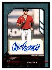Alek Thomas [Red] Baseball Cards 2021 Panini Chronicles Playbook Autographs Prices