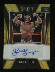 Lex Luger [Gold Prizm] #SN-LXL Wrestling Cards 2022 Panini Select WWE Signature Selections Prices