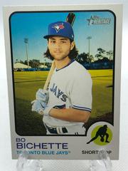 Bo Bichette Baseball Cards 2022 Topps Heritage Prices