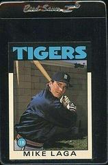 Mike Laga Baseball Cards 1986 Topps Traded Tiffany Prices