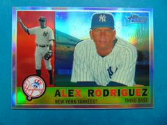Alex Rodriguez [Refractor] #C100 Baseball Cards 2009 Topps Heritage Chrome Prices