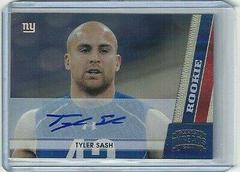 Tyler Sash [Autograph Silver] #247 Football Cards 2011 Panini Threads Prices