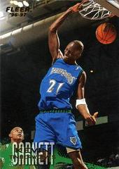 Kevin Garnett #216 Basketball Cards 1996 Fleer Prices