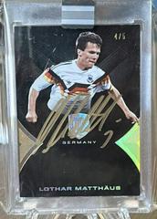 Lothar Matthaus [Autograph Gold] #55 Soccer Cards 2018 Panini Eminence Prices