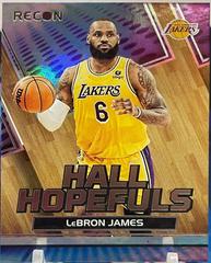 LeBron James #6 Basketball Cards 2021 Panini Recon Hall Hopefuls Prices