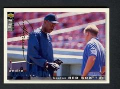 Andre Dawson [Gold Signature] #420 Baseball Cards 1995 Collector's Choice Prices