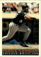 Frank Thomas #120 Baseball Cards 1995 Bazooka Prices