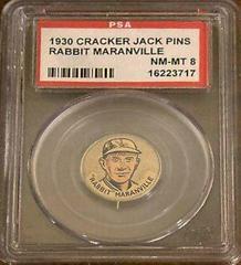 Rabbit Maranville Baseball Cards 1930 Cracker Jack Pins Prices