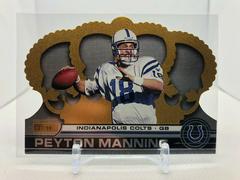 Peyton Manning [Premiere Date] Football Cards 2001 Pacific Crown Royale Prices
