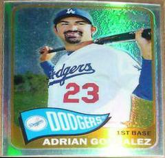 Adrian Gonzalez #473 Baseball Cards 2014 Topps Heritage Chrome Prices