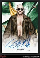 Cesaro [Green] Wrestling Cards 2019 Topps WWE Undisputed Autographs Prices