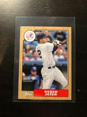 Derek Jeter #78B-30 Baseball Cards 2022 Topps Mini 1987 Prices