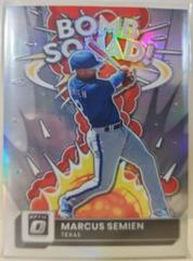 Marcus Semien [Holo] #BS-4 Baseball Cards 2022 Panini Donruss Optic Bomb Squad Prices
