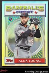 Alex Young [Refractor] Baseball Cards 2020 Topps Finest Flashbacks Prices