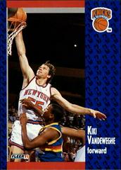 Kiki Vandeweghe Basketball Cards 1991 Fleer Prices