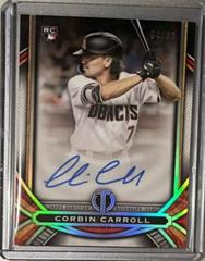 Corbin Carroll Baseball Cards 2023 Topps Tribute League Inauguration Autographs Prices