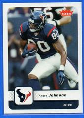 Andre Johnson #39 Football Cards 2006 Fleer Prices