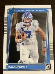 Sam Howell Football Cards 2022 Panini Chronicles Draft Picks Donruss Optic Rated Rookie Prices