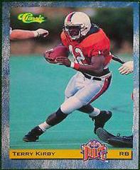 Terry Kirby #27 Football Cards 1993 Classic Prices