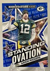 Aaron Rodgers [True Blue] #SO-3 Football Cards 2022 Panini Rookies & Stars Standing Ovation Prices