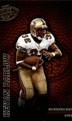 Kevan Barlow #124 Football Cards 2003 Playoff Hogg Heaven Prices