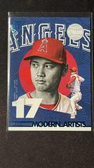 Shohei Ohtani [Blue] Baseball Cards 2022 Topps Gallery Modern Artists Prices