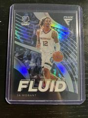 Ja Morant [Silver] #13 Basketball Cards 2022 Panini Flux Fluid Prices