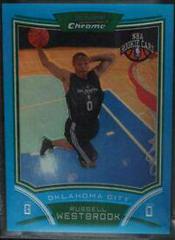 Russell Westbrook [Blue Refractor] #114 Basketball Cards 2008 Bowman Chrome Prices
