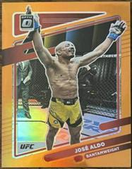 Jose Aldo [Orange] Ufc Cards 2022 Panini Donruss Optic UFC Prices