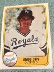 Amos Otis [Portrait] #32 Baseball Cards 1981 Fleer Prices