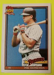 Phil Stephenson #726 Baseball Cards 1991 Topps Tiffany Prices