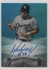 Jose Abreu [Blue Refractor] Baseball Cards 2014 Bowman Platinum Autograph Prospects Prices