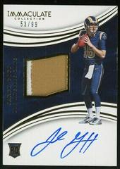 Jared Goff [Patch Autograph] #101 Football Cards 2016 Panini Immaculate Prices