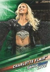 Charlotte Flair [Green] Wrestling Cards 2019 Topps WWE Smackdown Live Prices