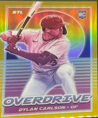 Dylan Carlson [Gold] #21 Baseball Cards 2021 Panini Chronicles Overdrive Prices