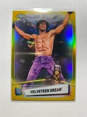 Velveteen Dream [Gold Refractor] #100 Wrestling Cards 2021 Topps Chrome WWE Prices