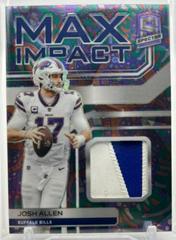 Josh Allen [Psychedelic] #MI-JAL Football Cards 2022 Panini Spectra Max Impact Prices