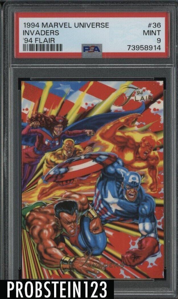 Invaders #36 Marvel 1994 Flair