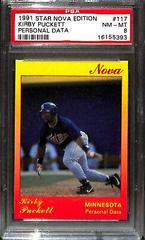 Kirby Puckett [Personal Data] #117 Baseball Cards 1991 Star Nova Edition Prices