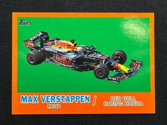 Max Verstappen [Orange] #T61-MV Racing Cards 2021 Topps Formula 1 1961 Sports Cars Prices