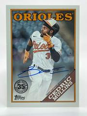 Cedric Mullins Baseball Cards 2023 Topps Update 1988 Autographs Prices